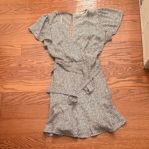 Miami Black and White Mini Dress